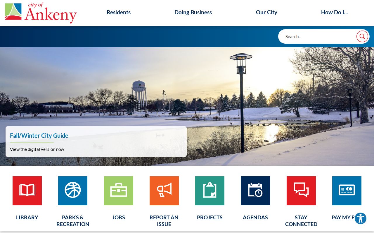 City of Ankeny government source for Ankeny warrant records contacts