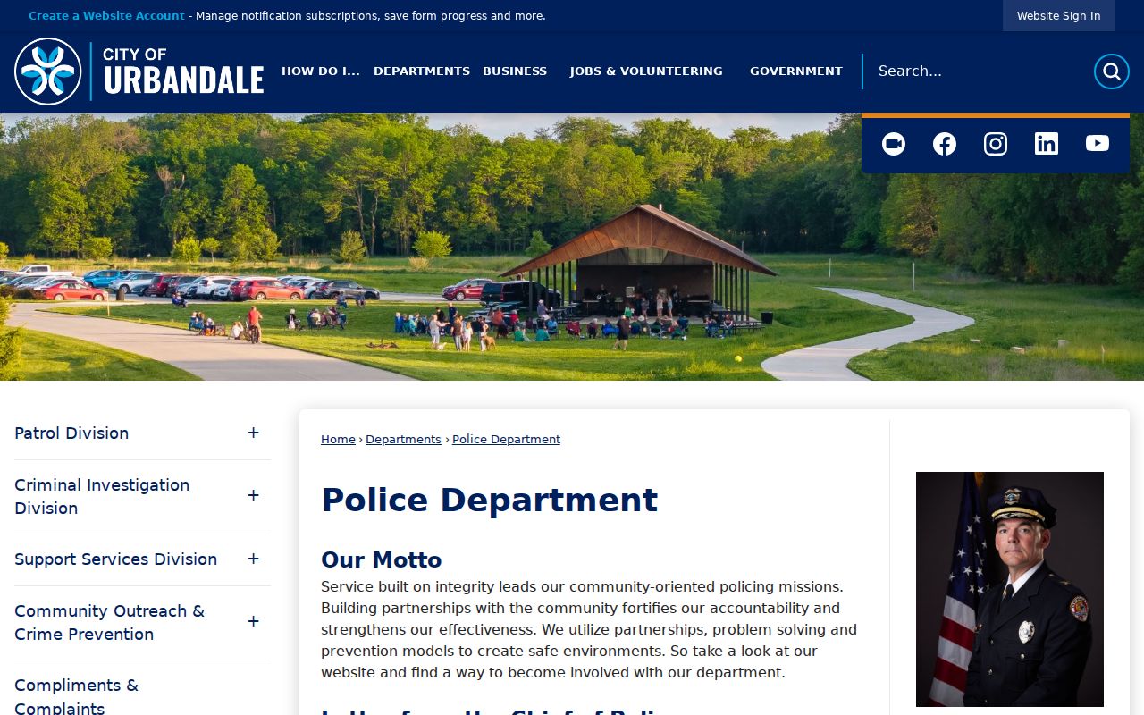 Urbandale Police source for Urbandale warrant records